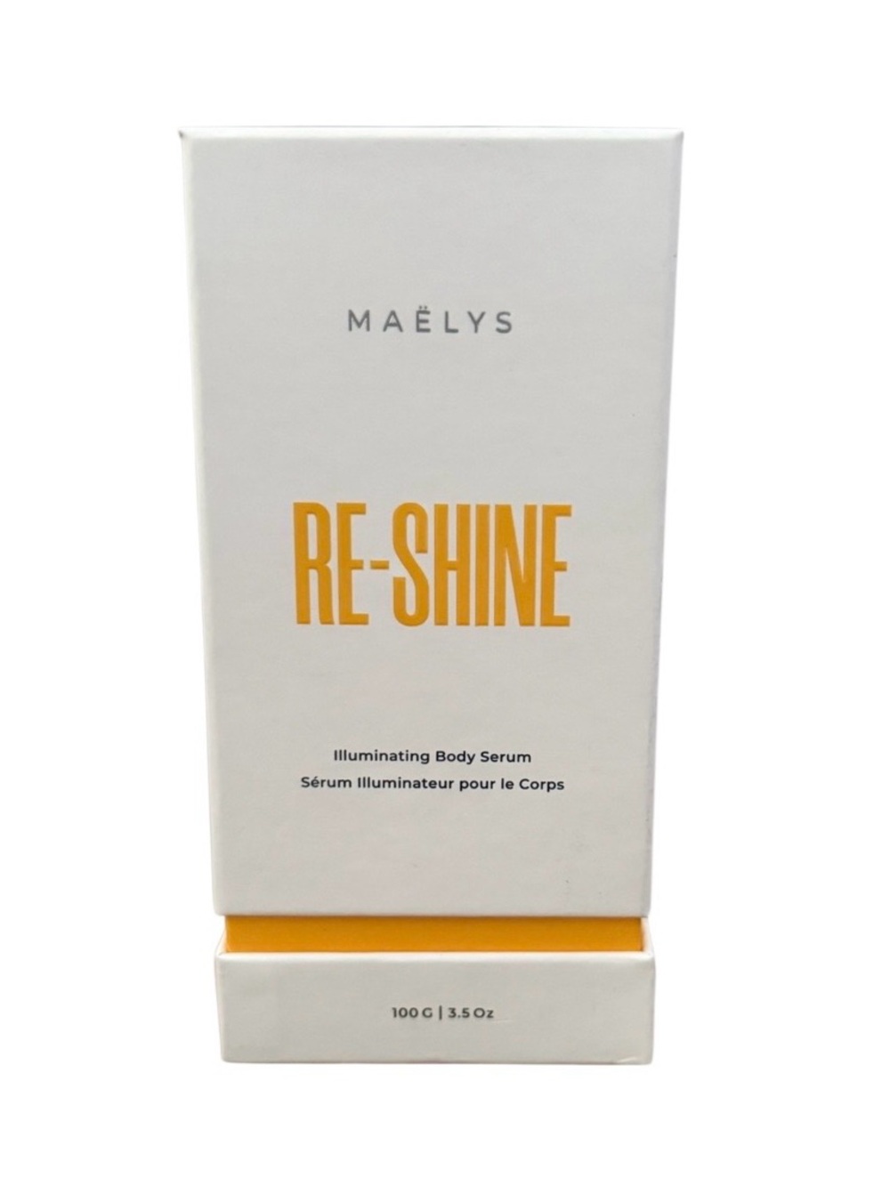 Maelys Re-Shine Illuminating Body Serum 3.5 OZ New Sealed